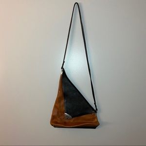 Tom Thomas Leather Angle Handbag